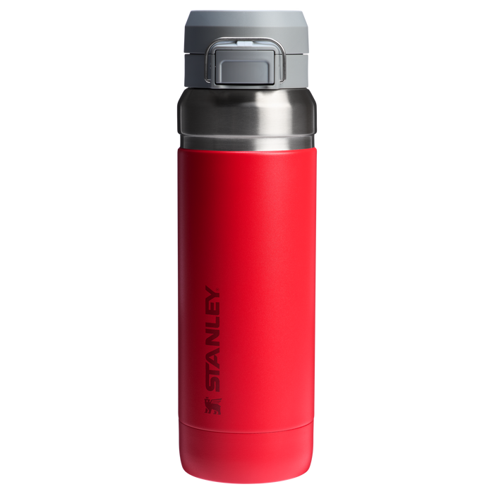 Stanley 24 OZ Quick Flip GO Water Bottle In Chili Red