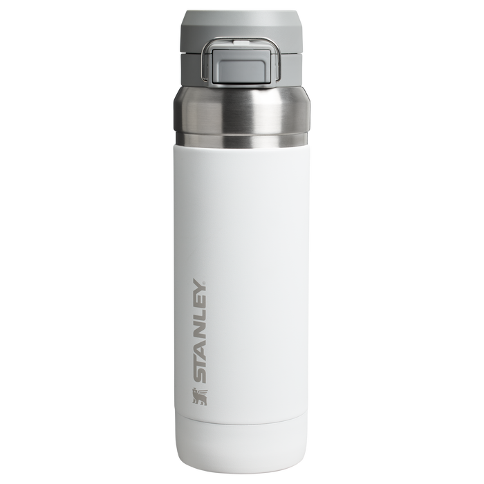 Stanley 36 OZ Quick Flip Go Water Bottle In Frost White