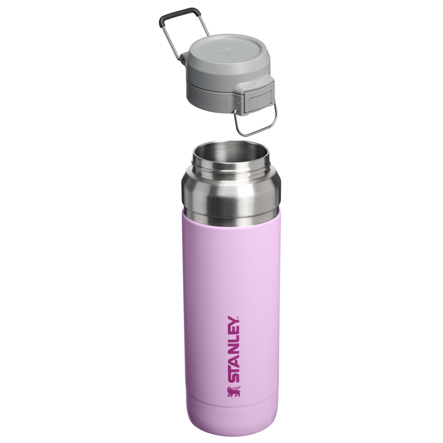 Stanley 1913 The Quick Flip Go Bottle 36 OZ in Soft Orchid | View 2