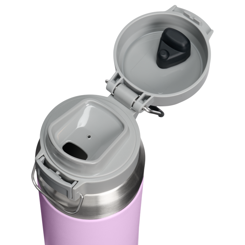 Stanley 1913 The Quick Flip Go Bottle 36 OZ in Soft Orchid | Detailed View