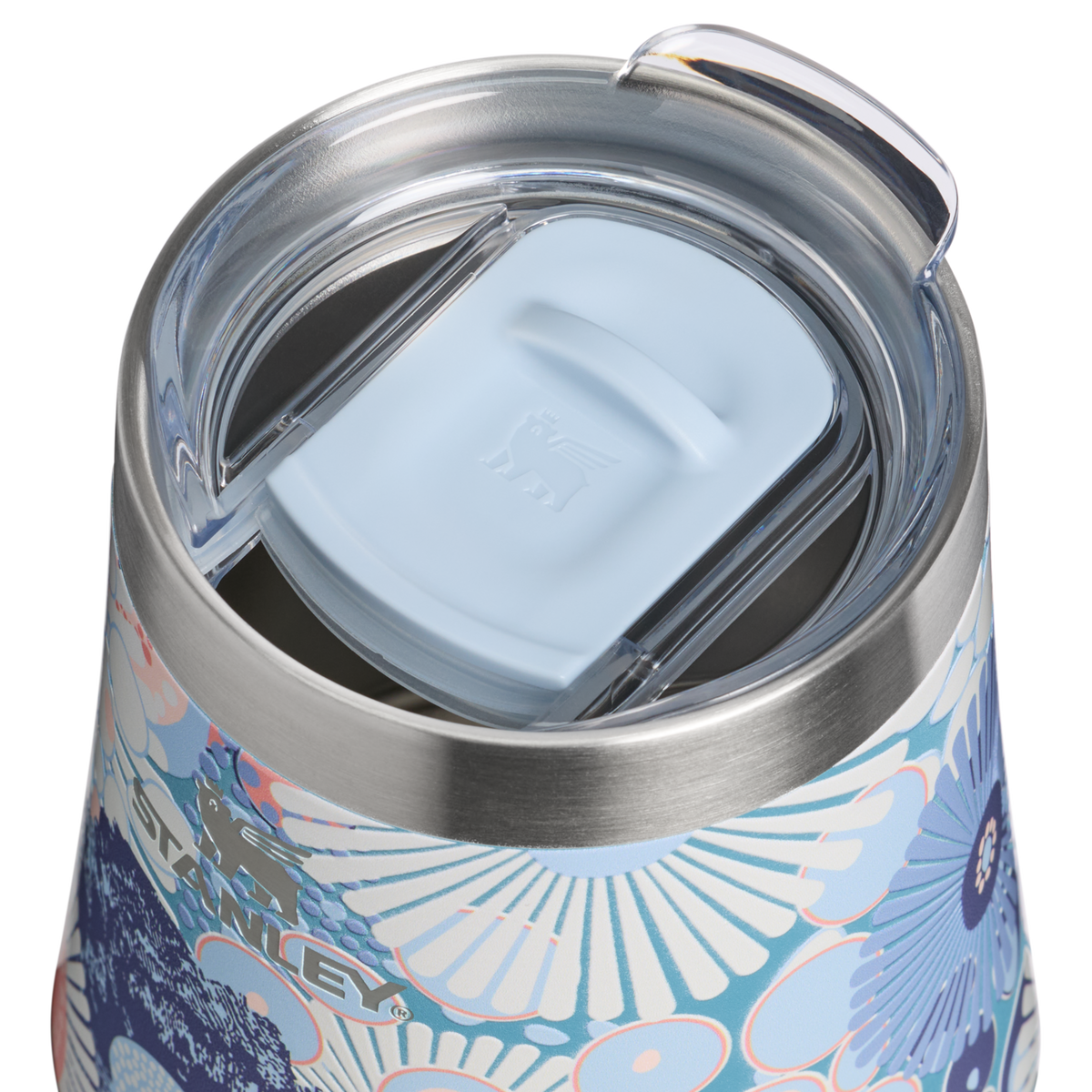 Stanley 1913 The Reserve Wine Tumbler 11 OZ in Blue Dream Wildflower