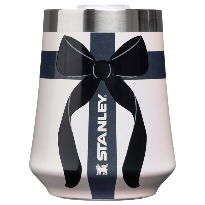 Stanley 1913 The Reserve Wine Tumbler 11 OZ in Salt Ribbon | Front View