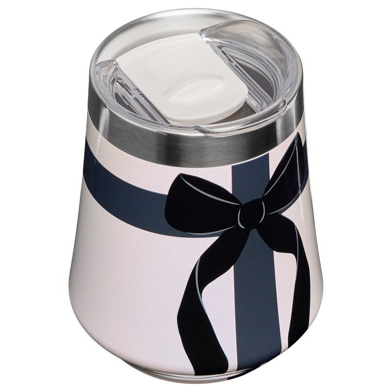 Stanley 1913 The Reserve Wine Tumbler 11 OZ in Salt Ribbon | Back View