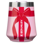 Swatch for Stanley 1913 The Reserve Wine Tumbler 11 OZ in Soft Pink Ribbon | Front View