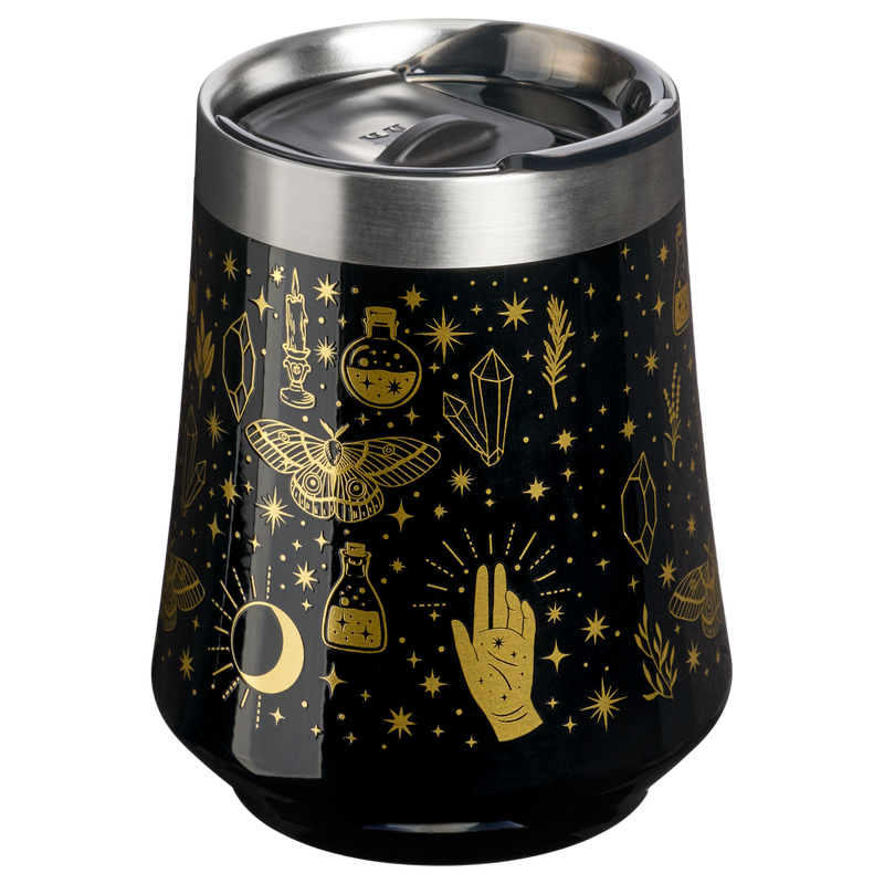 Stanley 1913 Halloween Reserve Wine Tumbler 11 OZ in Black Magic | Back View