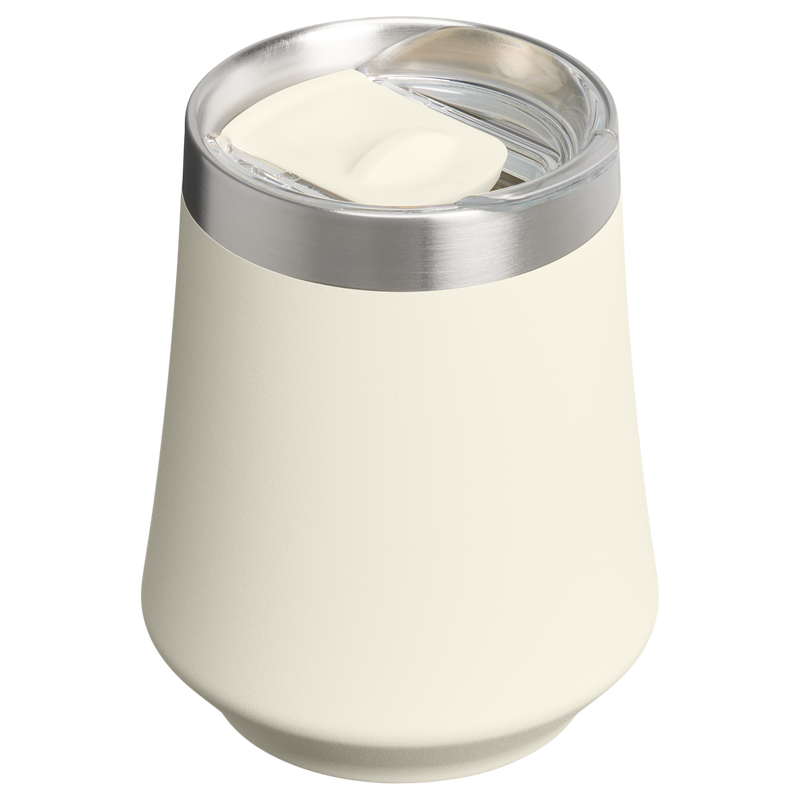 Stanley 1913 The Reserve Wine Tumbler 11 OZ in Cream | Back View