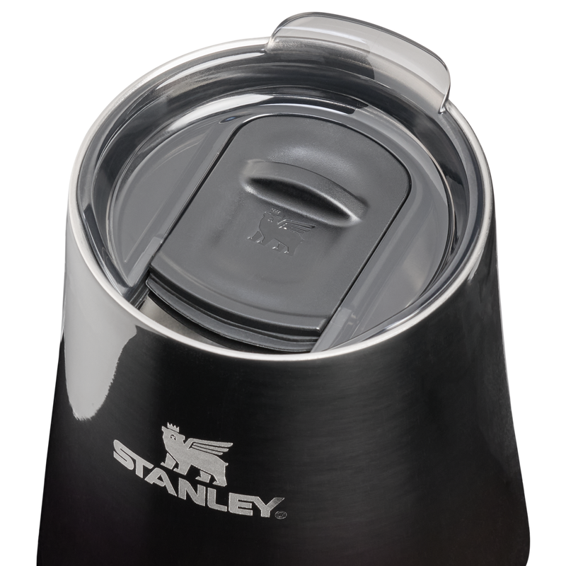 Stanley 1913 The Halloween Reserve Wine Tumbler 11 OZ in Purple Night Shine | Lid Detailed View