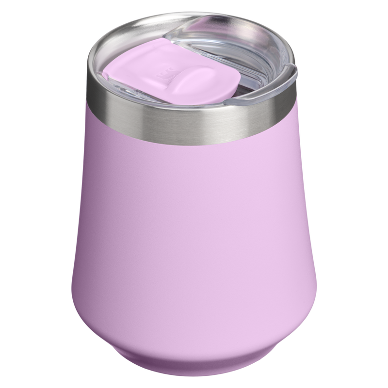 Stanley 1913 The Reserve Wine Tumbler 11 OZ in Soft Orchid | Back View