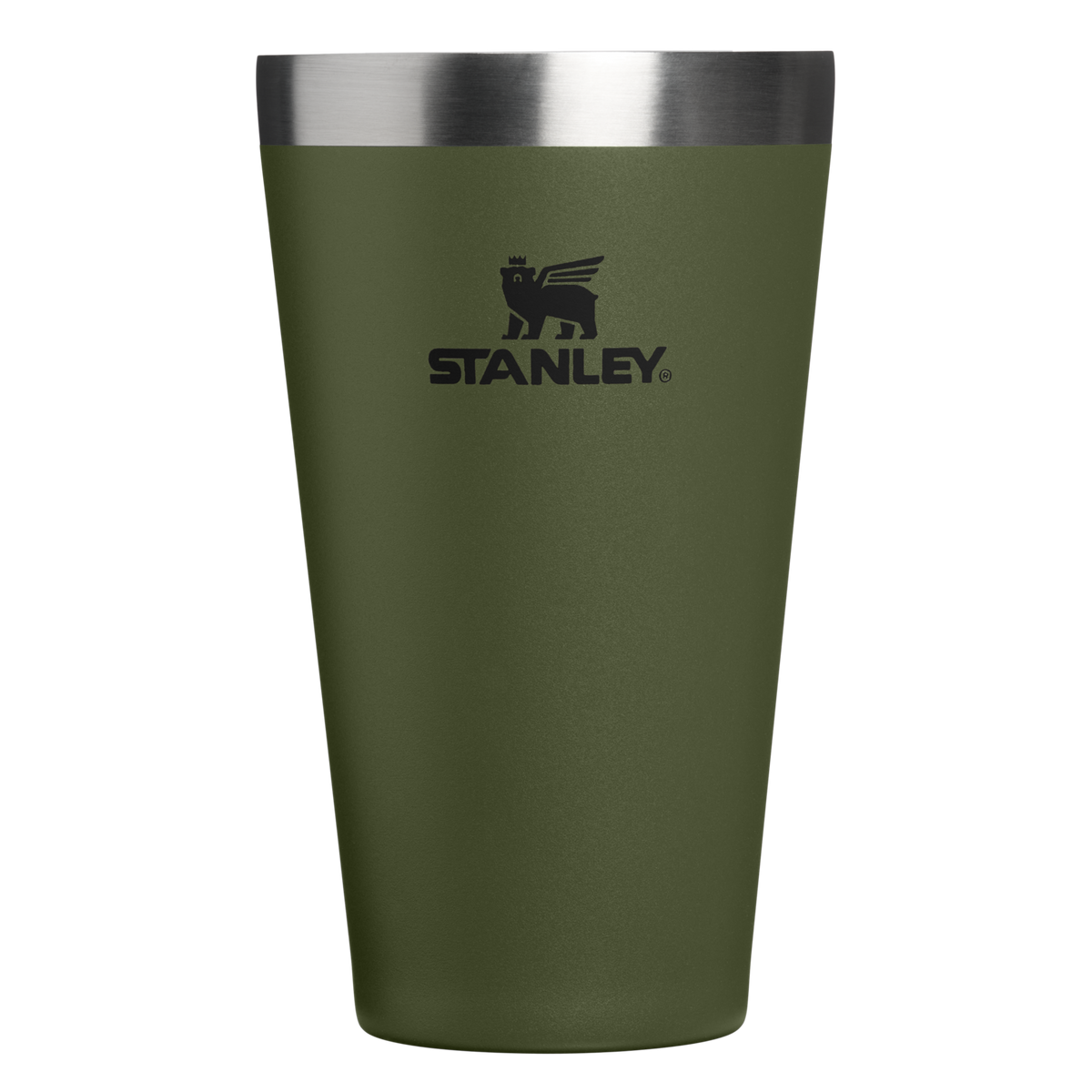 Stanley 1913 Adventure Stacking Beer Pint 16 OZ in Dried Pine | Front View