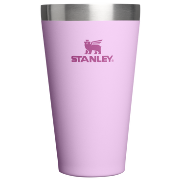 Stanley 1913 Adventure Stacking Beer Pint 16 OZ in Soft Orchid | Front View