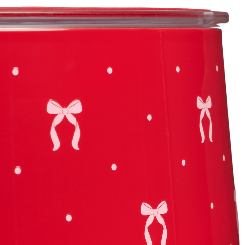 Stanley 1913 The Stanley Pet Bowl 6-cups in Rouge Bows | Detailed View