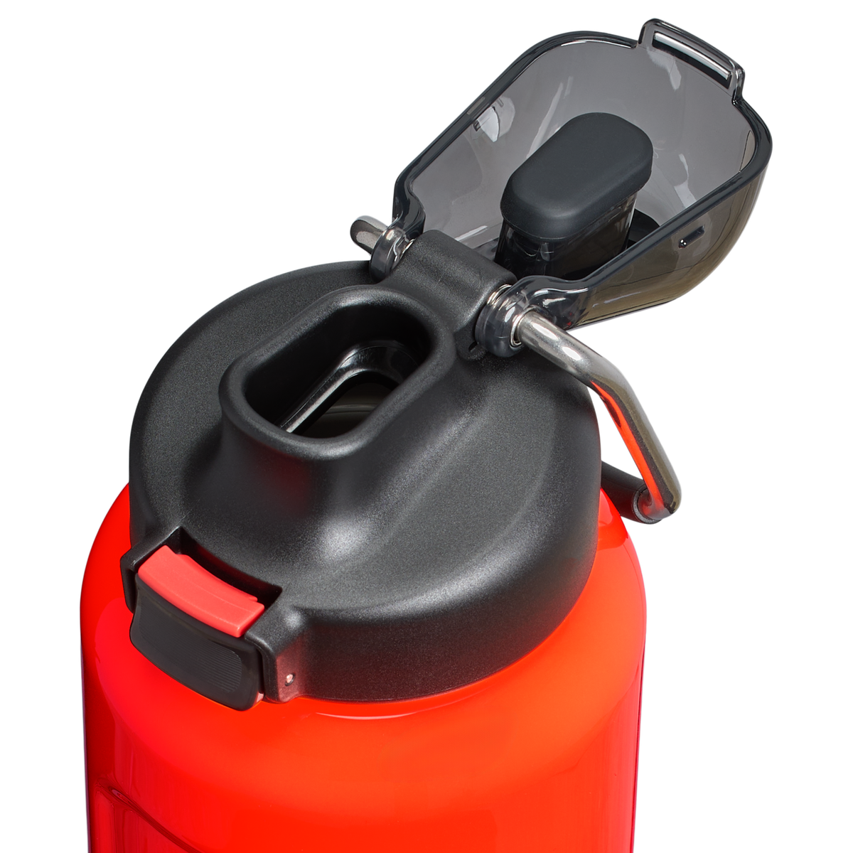 Stanley 1913 The Wellspring Bottle 32 OZ in Blaze Orange | Lid Detailed View