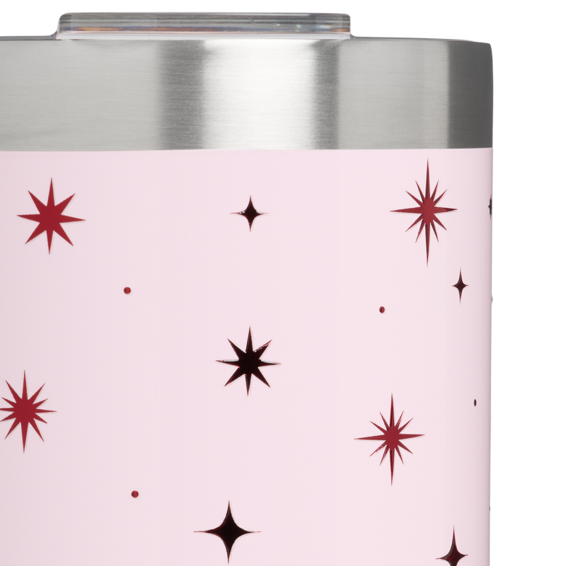 Stanley 1913 The Stay-Hot Camp Mug 24 OZ in Soft Pink Night Sky | Detailed View