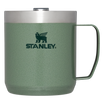 Stanley Stay Hot Camp Insulated Mug 12 OZ In Hammertone Green