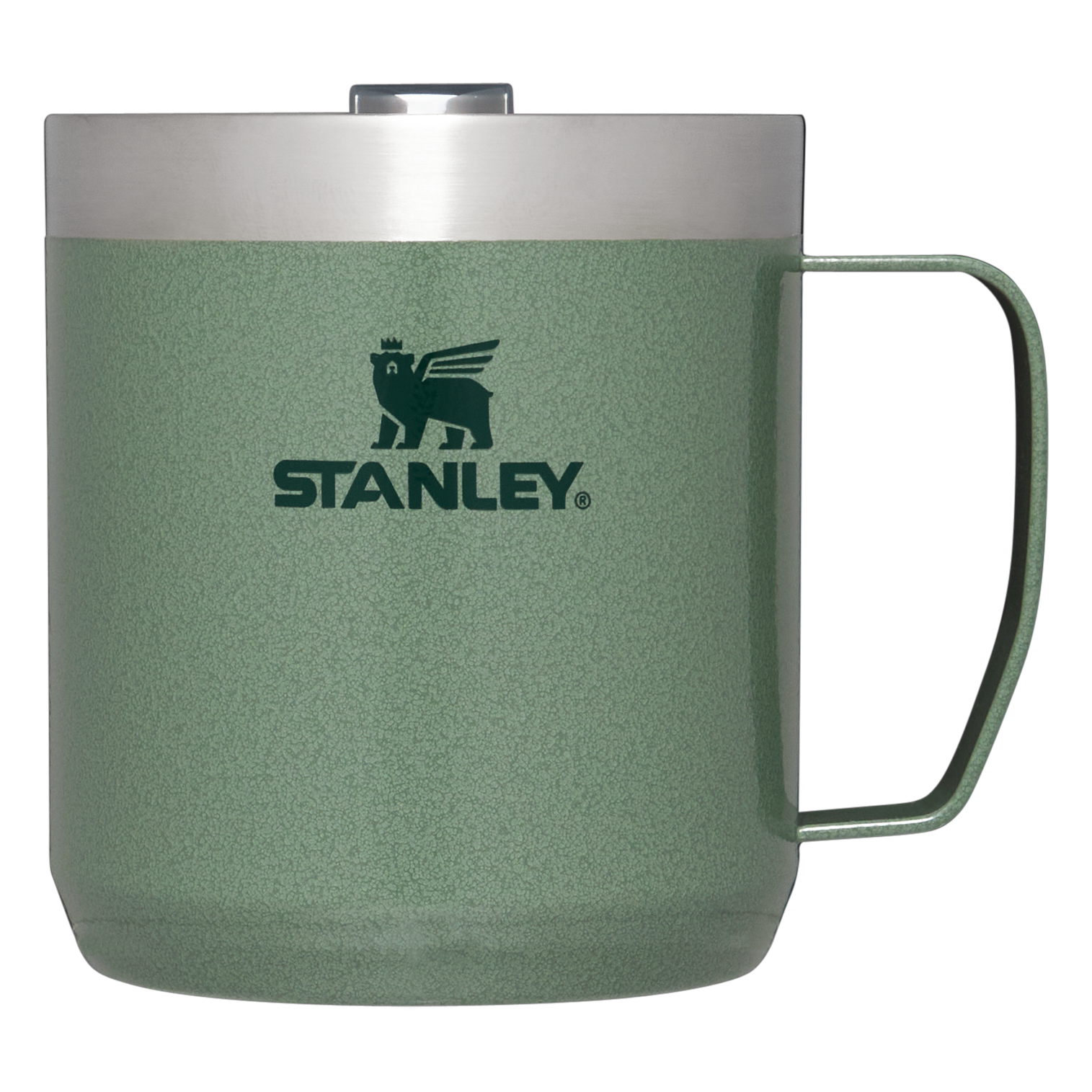Stanley 12 OZ Stay Hot Camp Mug In Hammertone Green