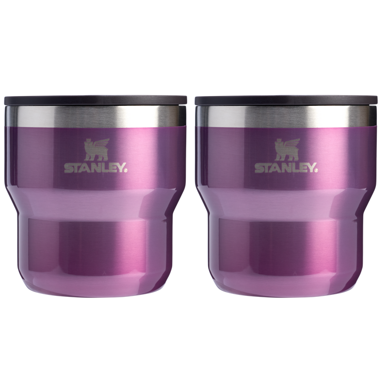 Stanley 1913 The Stay-Hot Stacking Cup 2-Piece Set 10 OZ in Wisteria Shine