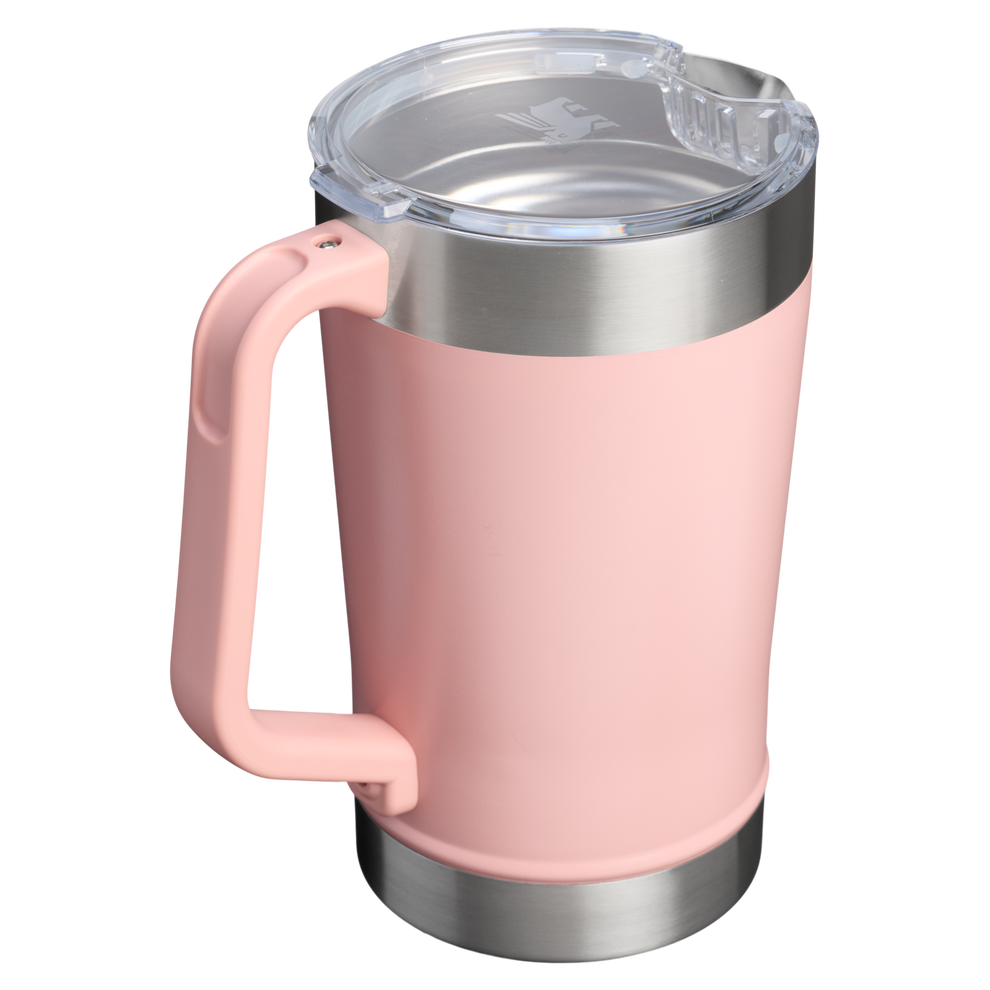 Stanley 1913 Classic Stay Chill Beer Pitcher 64 OZ in Peach Rose | Back View