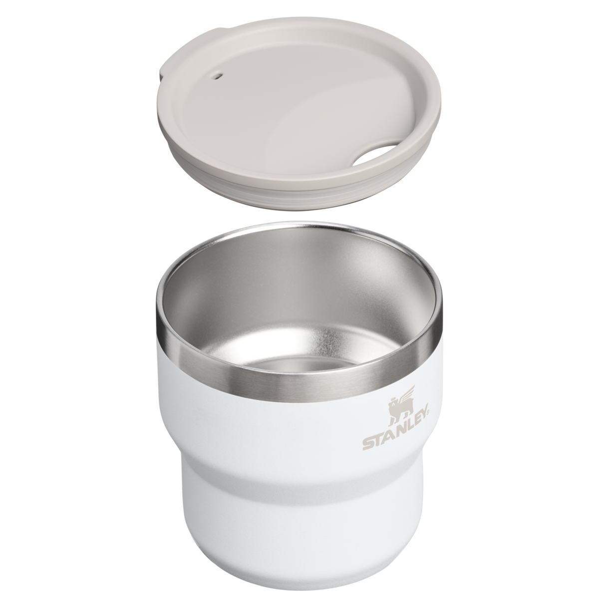 Stanley 1913 The Stay-Hot Stacking Cup 10 OZ in Frost | Cross Section View