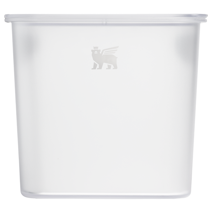 Stanley 1913 Steel Cooler Storage Bins Medium in Clear