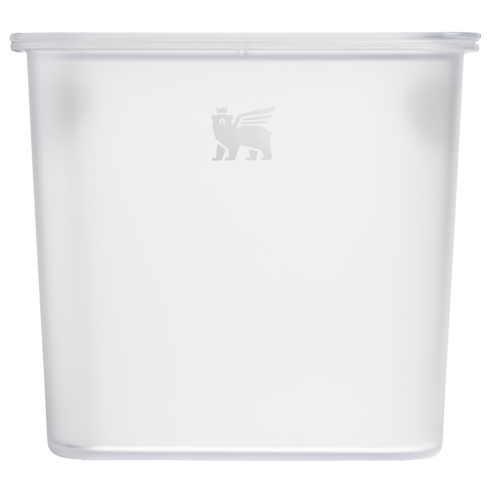 Stanley 1913 Steel Cooler Storage Bins Medium in Clear