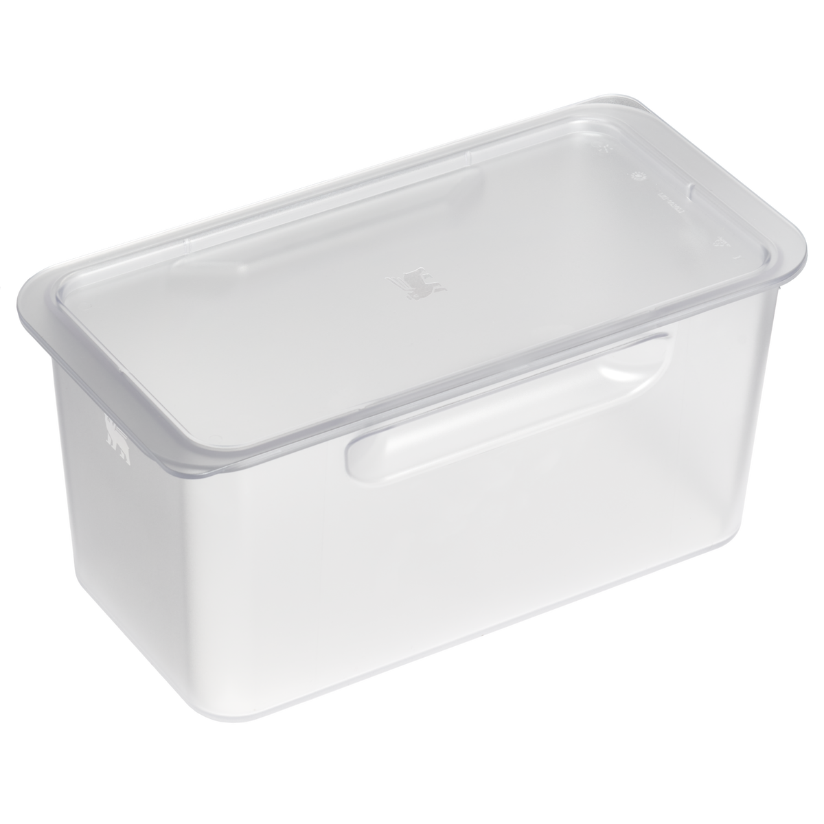 Stanley 1913 Steel Cooler Storage Bins Medium in Clear