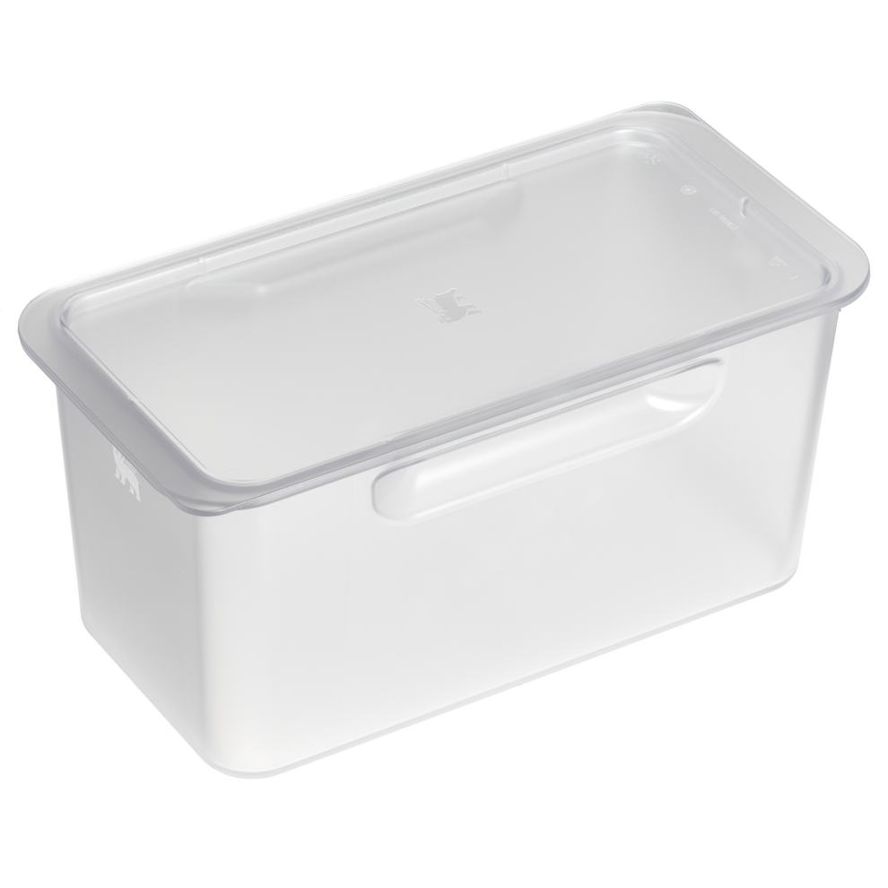 Stanley 1913 Steel Cooler Storage Bins Medium in Clear