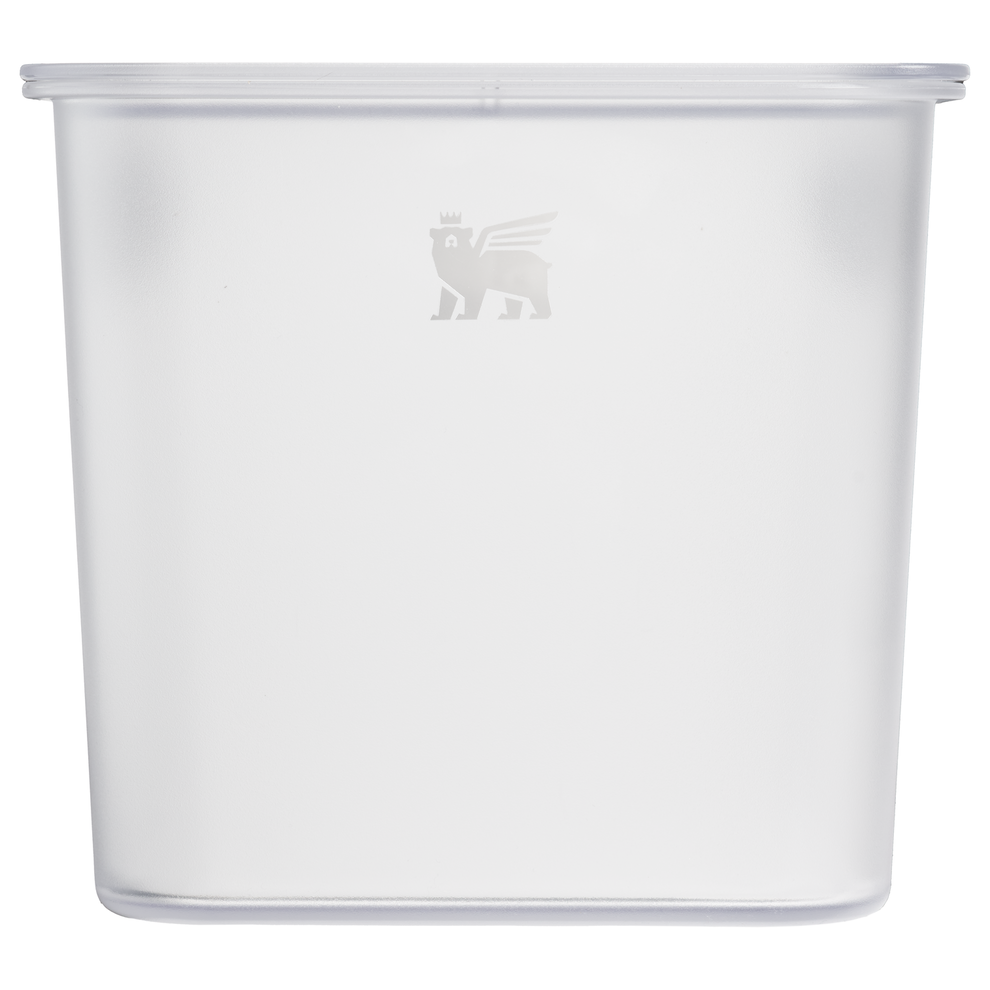 Stanley 1913 Steel Cooler Storage Bins in Clear / Small