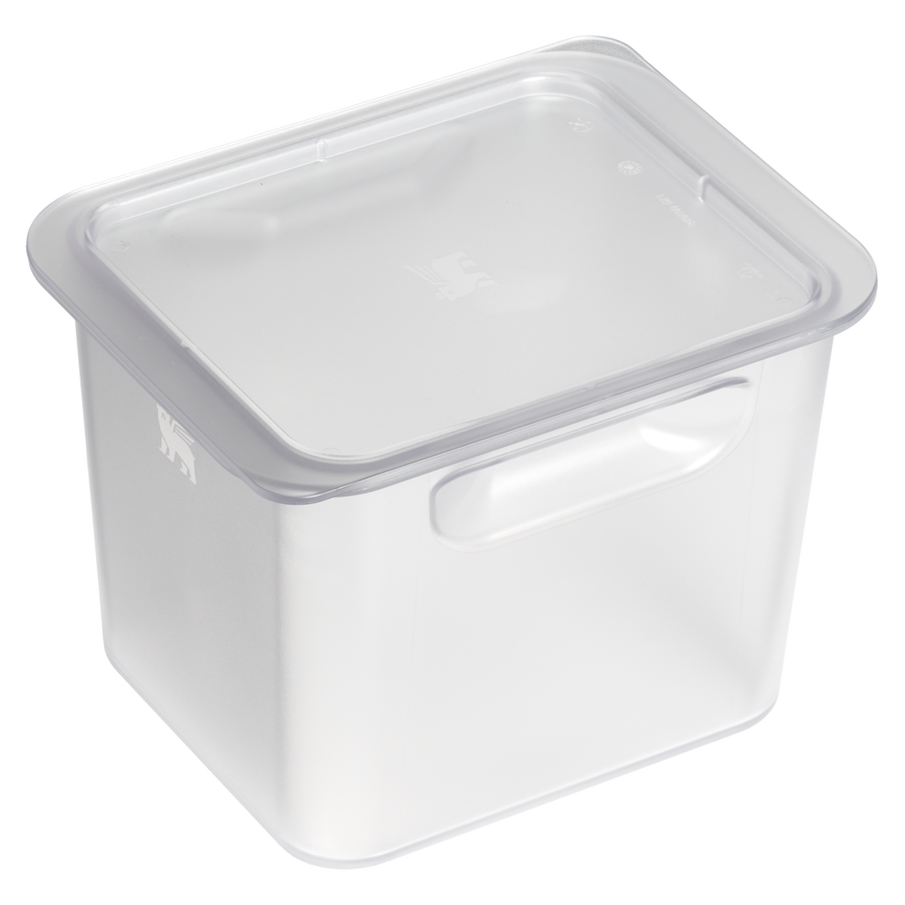 Stanley 1913 Steel Cooler Storage Bins in Clear / Small