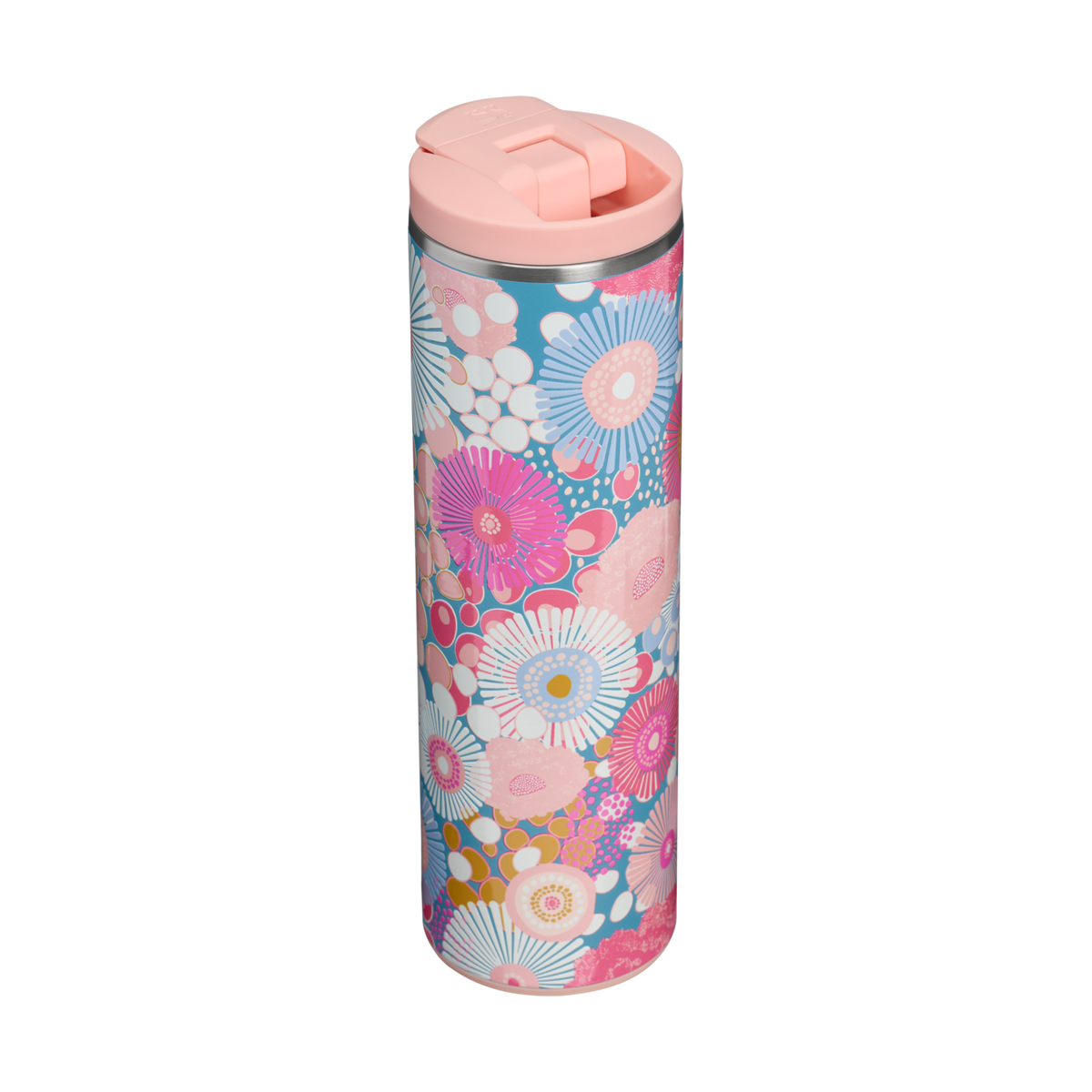 Stanley 1913 The Transit Flip Top Mug 16 OZ in Sorbet Wildflower