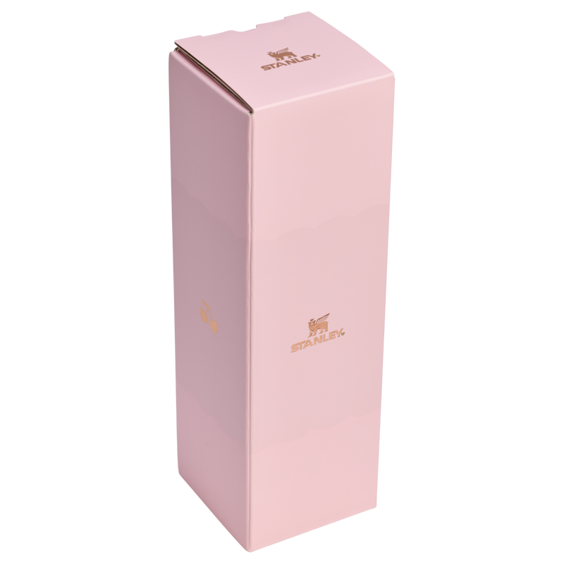 Stanley 1913 The Valentine’s Day Transit Surround Mug 16 OZ in Pink Velvet Gloss | Front View