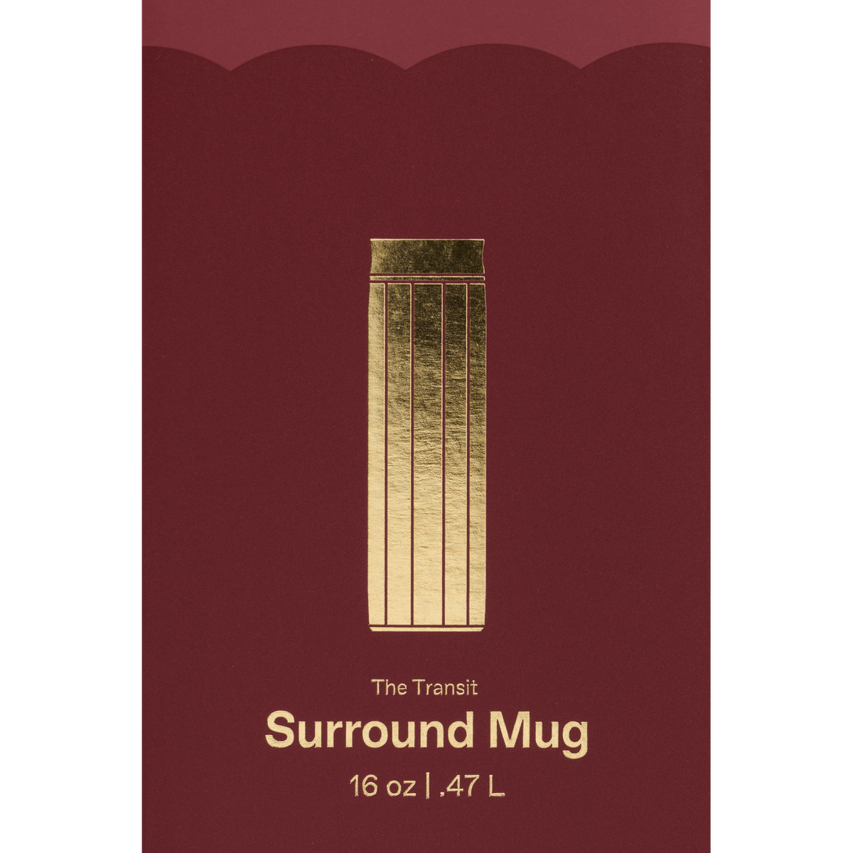 Stanley 1913 The Valentine’s Day Transit Surround Mug 16 OZ in Red Velvet Gloss