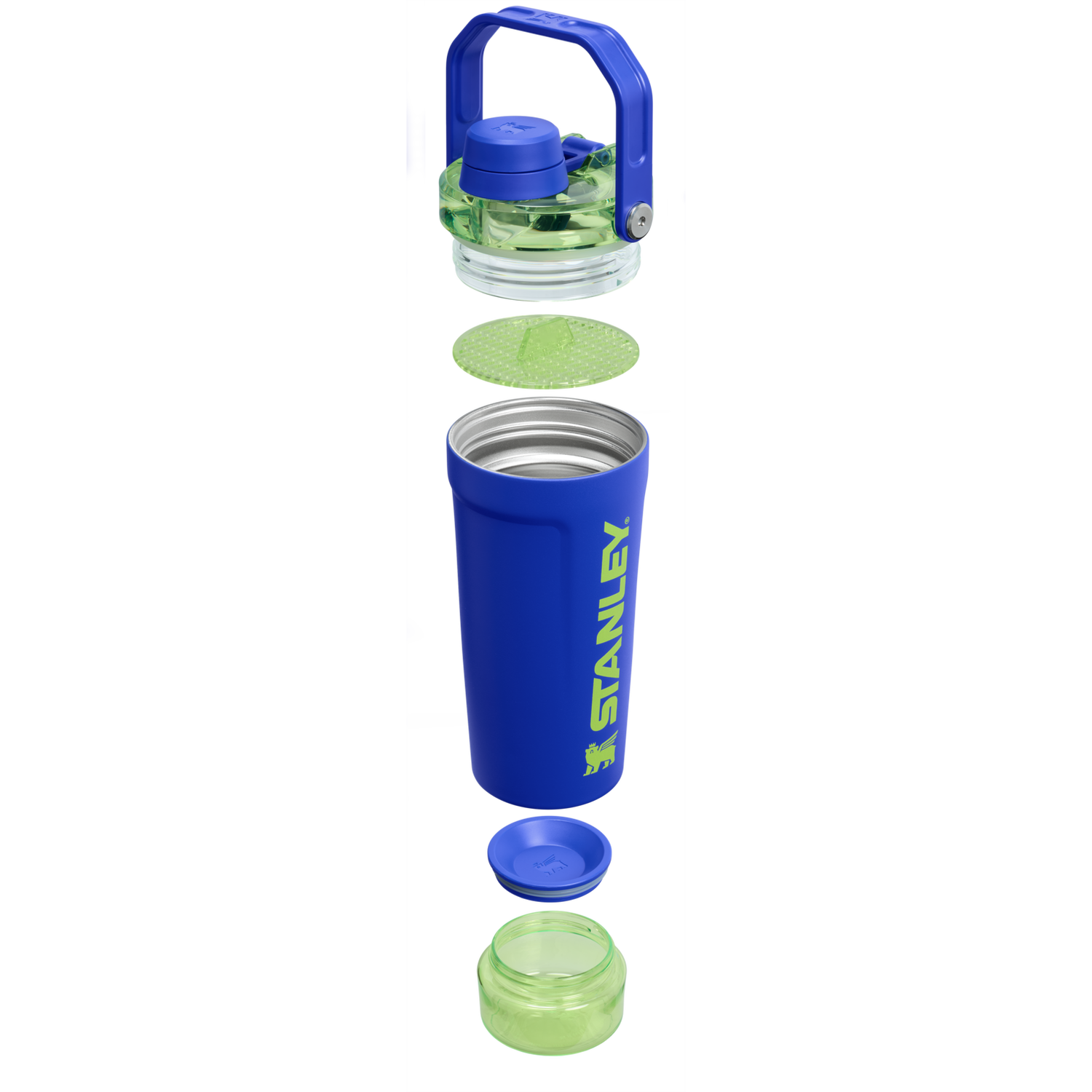Stanley 1913 The Vitalize™ Shaker Bottle 20 OZ in Cobalt Chartreuse | View 2
