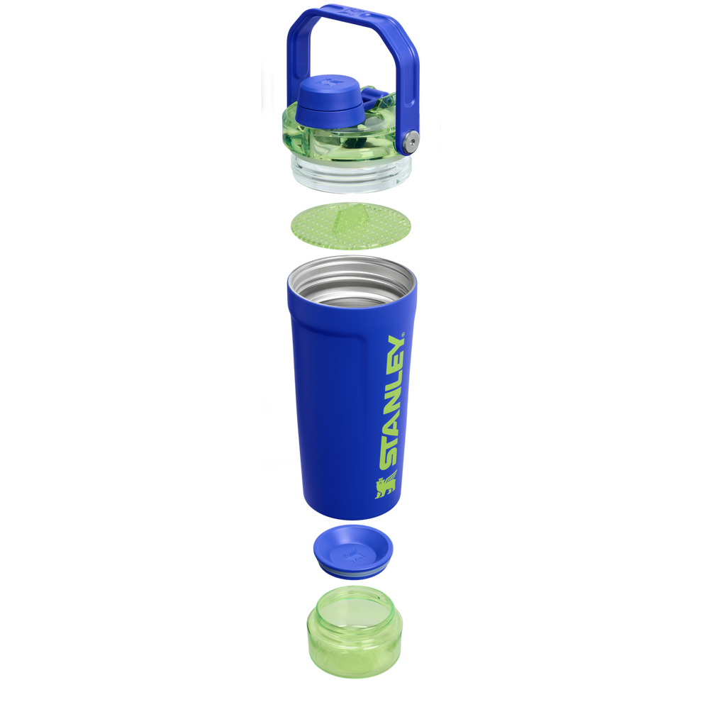 Stanley 1913 The Vitalize™ Shaker Bottle 20 OZ in Cobalt Chartreuse