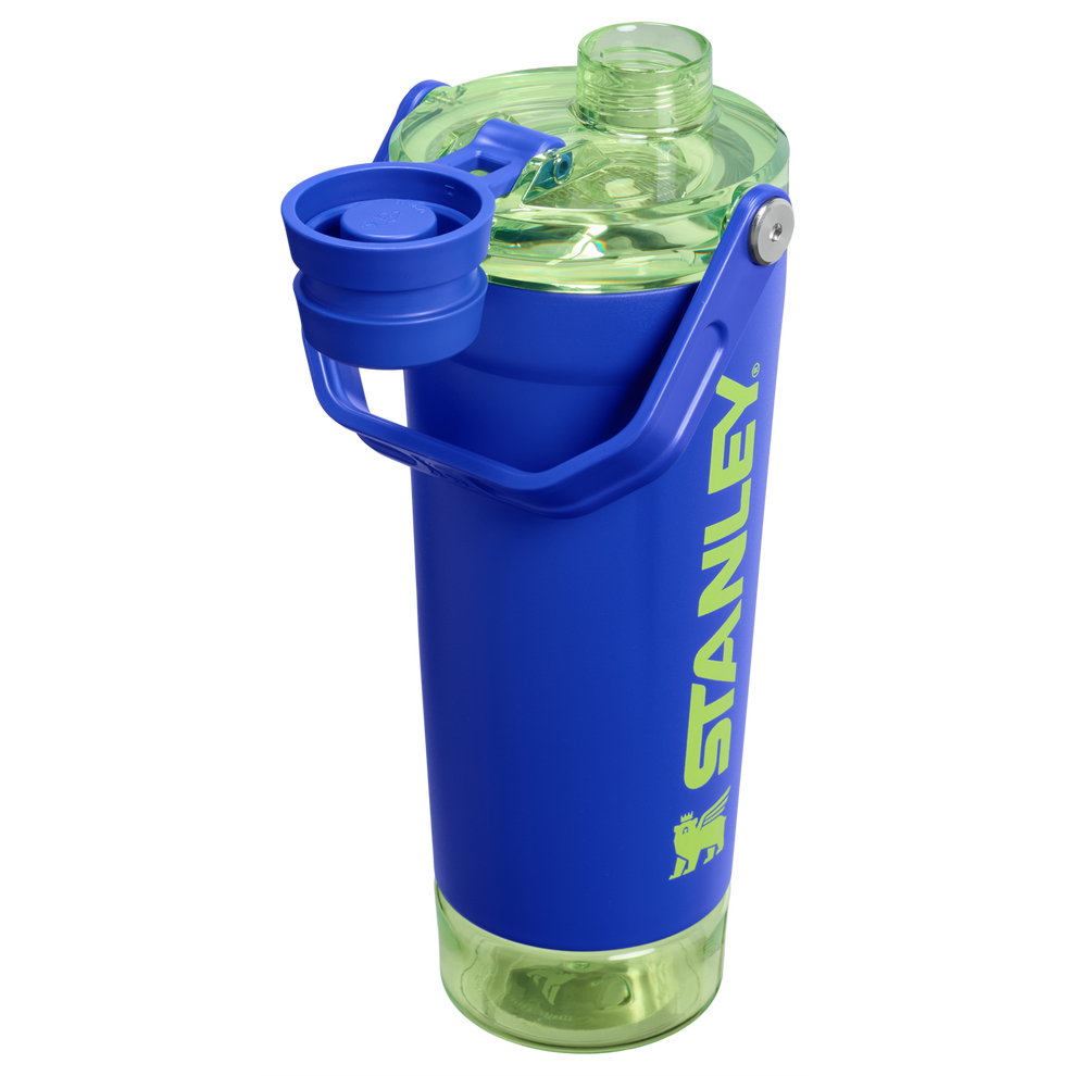 Stanley 1913 The Vitalize™ Shaker Bottle 20 OZ in Cobalt Chartreuse