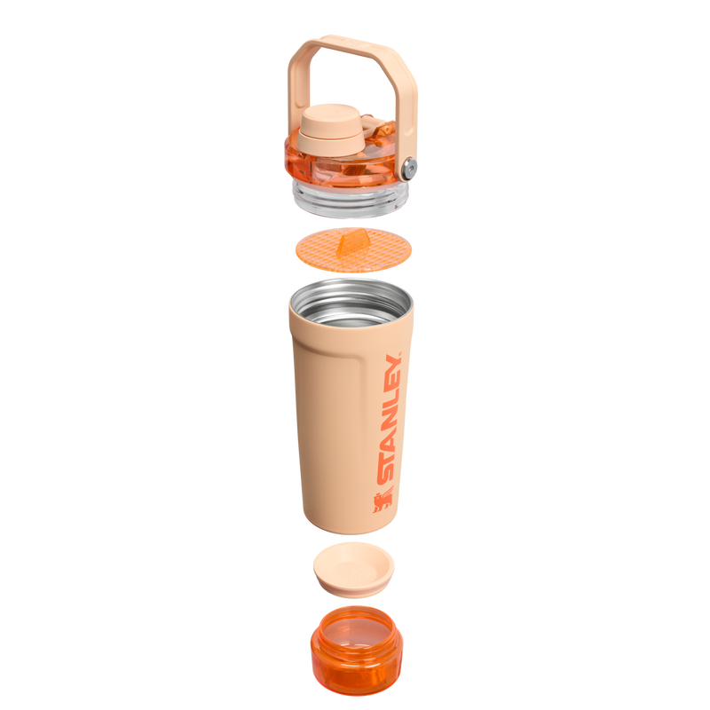 Stanley 1913 The Vitalize™ Shaker Bottle 20 OZ in Orange Sherbet | Cross Section View