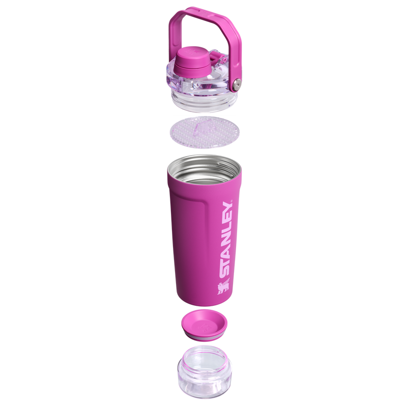 Stanley 1913 The Vitalize™ Shaker Bottle 20 OZ in Dark Blossom | Cross Section View