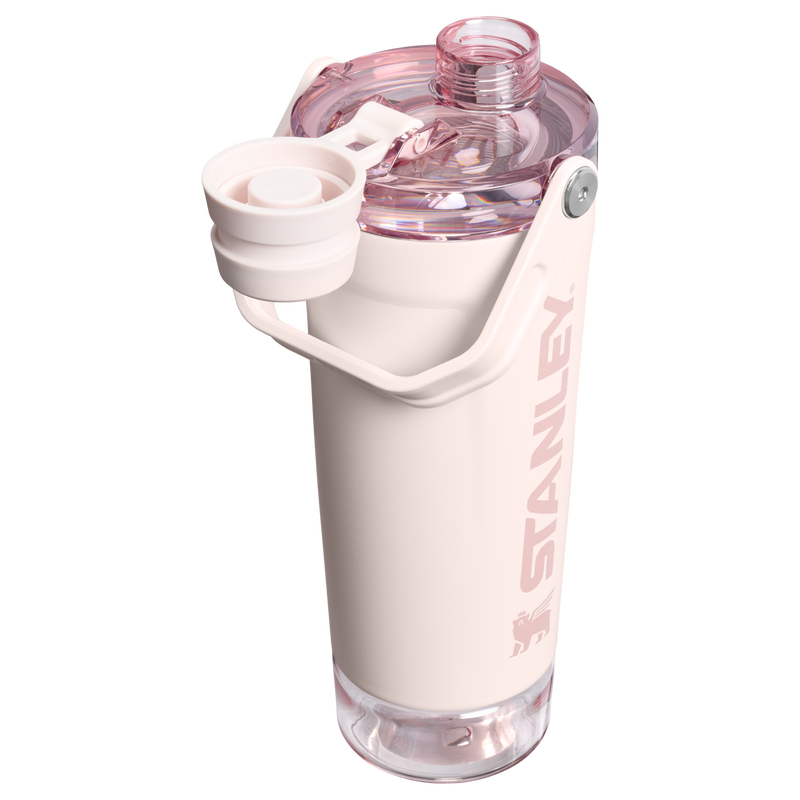 Stanley 1913 The Vitalize™ Shaker Bottle 20 OZ in Rose Quartz | Back View