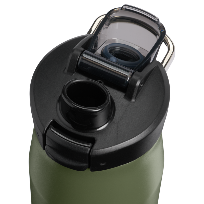 Stanley 1913 The Vitalize™ Tempo Bottle 24 OZ in Dried Pine | Lid Detailed View
