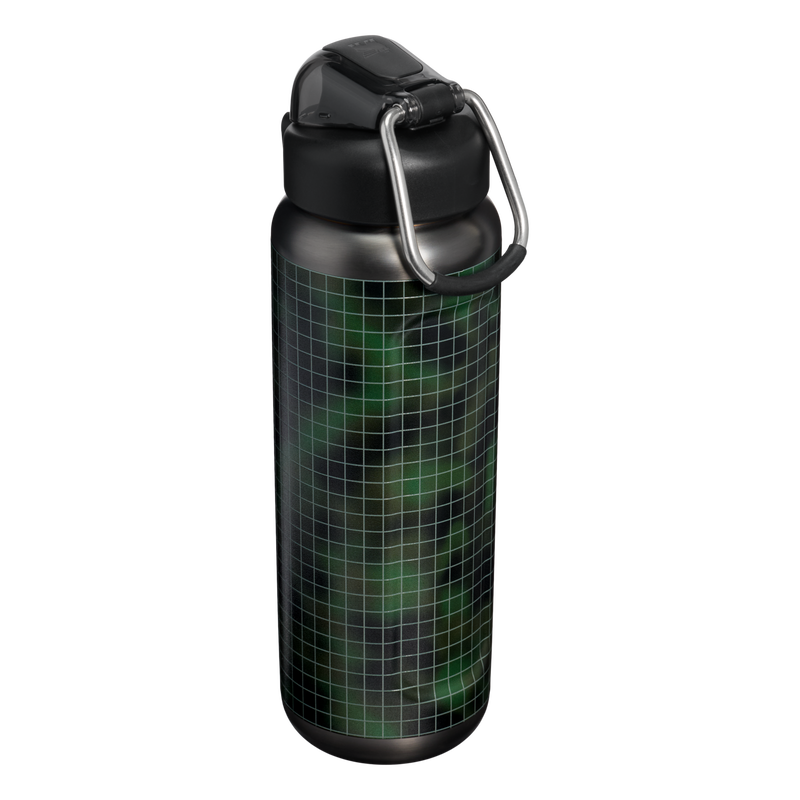 Stanley 1913 The Wellspring Bottle 24 OZ in Dried Pine Blur | Back View