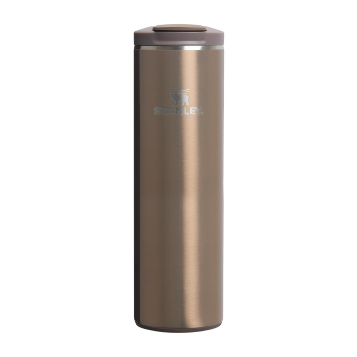 Stanley 1913 The Transit Flip Top Mug 16 OZ in Pale Gold Shine | Front View