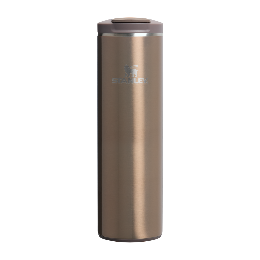 Stanley 1913 The Transit Flip Top Mug 16 OZ in Pale Gold Shine | Front View