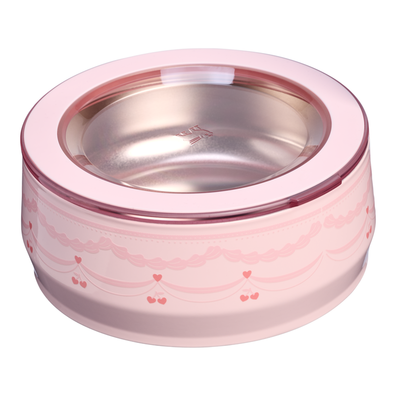 Stanley 1913 The Valentine’s Day Everyday Pet Bowl 3-Cup 24 OZ in Pink Velvet Cake | Back View