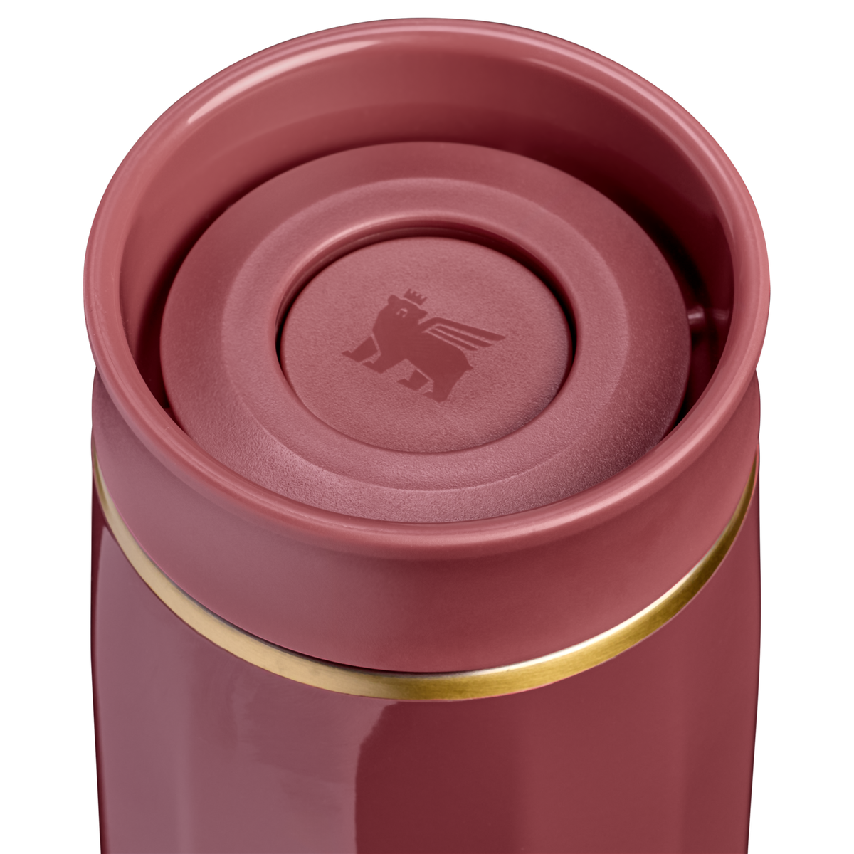 Stanley 1913 The Valentine’s Day Transit Surround Mug 16 OZ in Red Velvet Gloss
