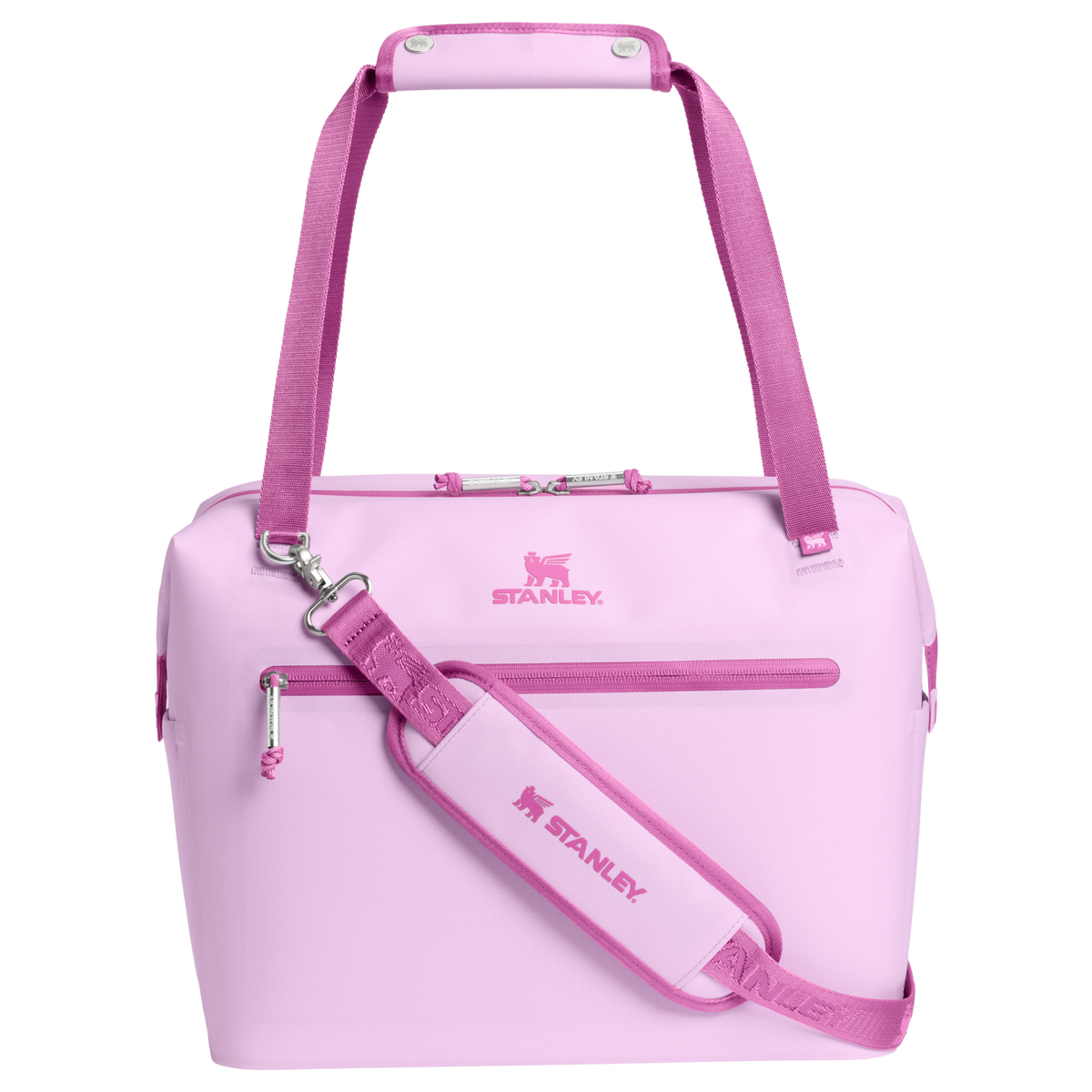 Stanley 1913 The All Day Julienne Max Cooler 30 Can 20 QT 18.9 L in Soft Orchid | Front View