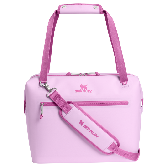 Stanley 1913 The All Day Julienne Max Cooler 30 Can 20 QT 18.9 L in Soft Orchid | Front View