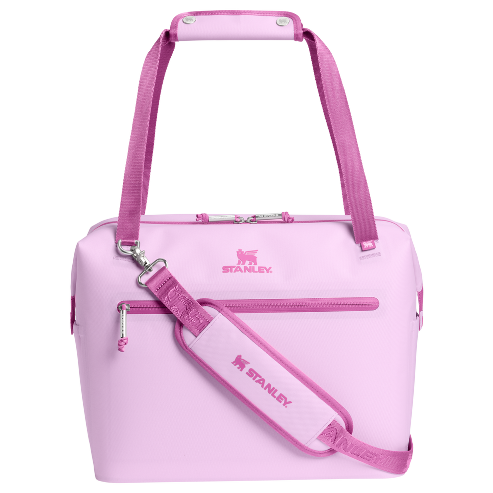 Stanley 1913 The All Day Julienne Max Cooler 30 Can 20 QT 18.9 L in Soft Orchid | Front View