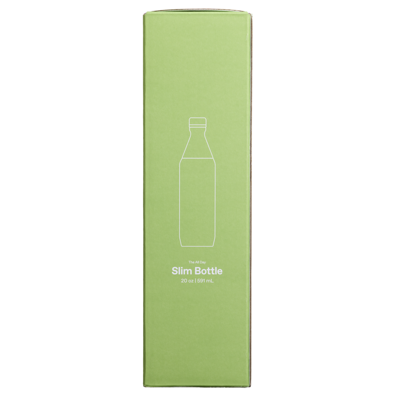 Stanley 1913 The Stanley 1913 x Nelly Korda All Day Slim Bottle 20 OZ in Nelly Korda Pinstripe | Back View