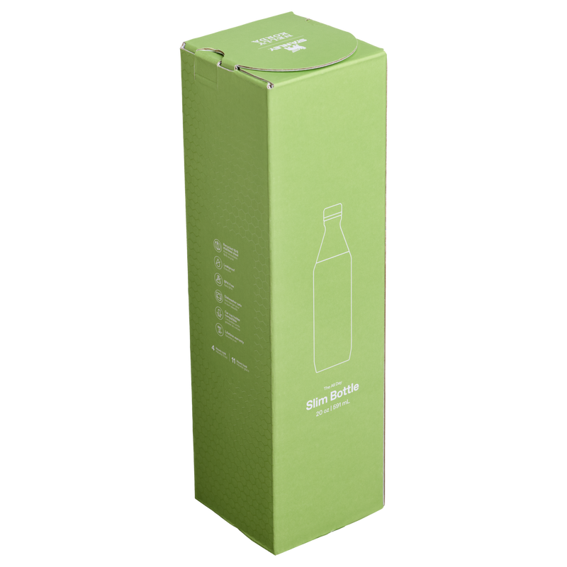 Stanley 1913 The Stanley 1913 x Nelly Korda All Day Slim Bottle 20 OZ in Nelly Korda Pinstripe | Back View