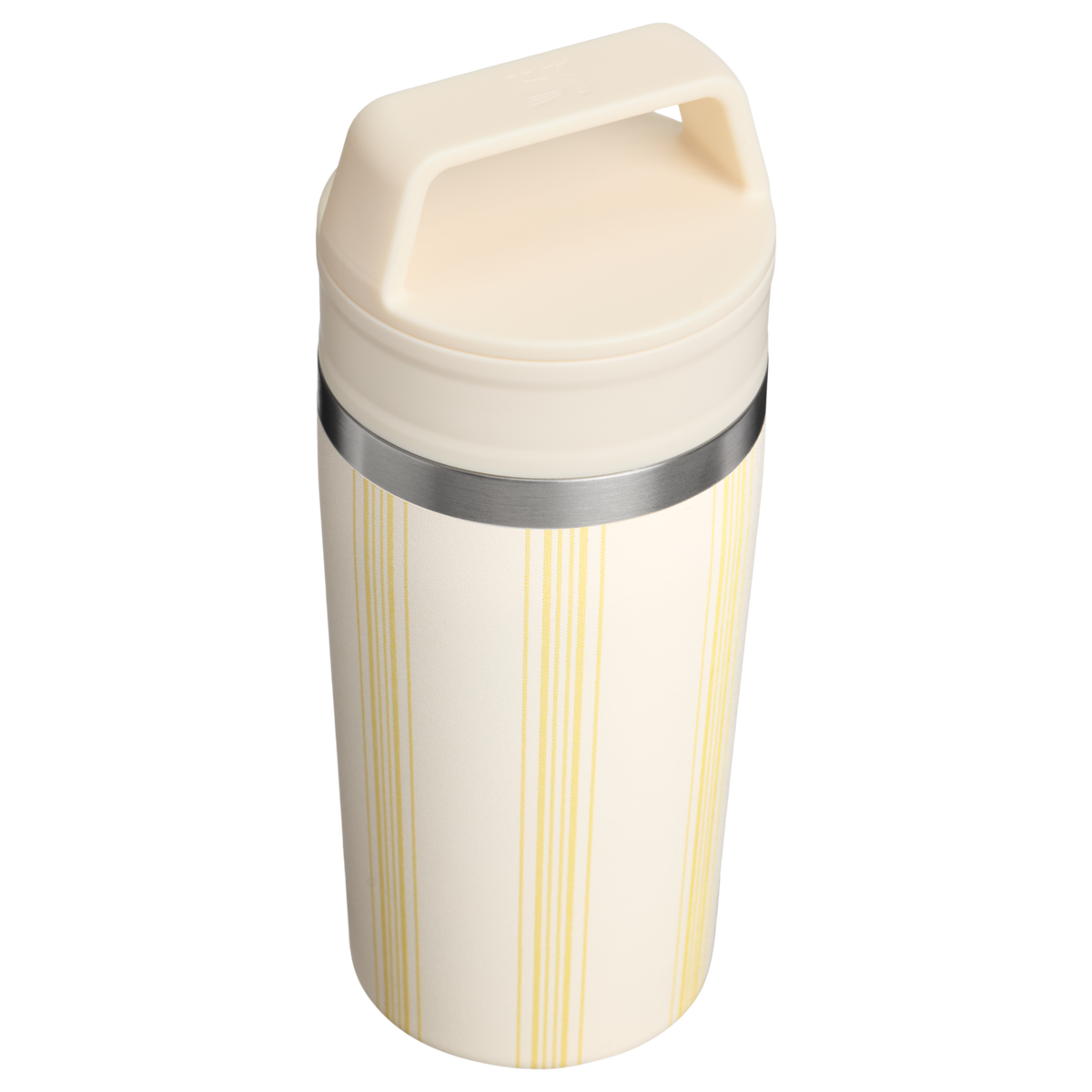 Stanley 1913 The Café-To-Go Travel Mug 12 OZ in Cream Picnic Stripe