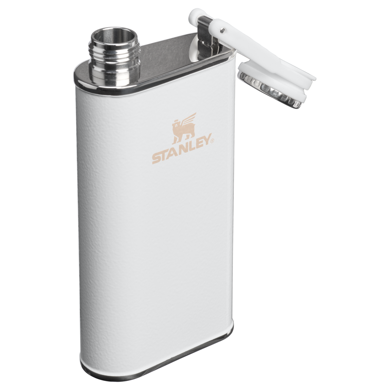 Stanley 1913 Classic Easy Fill Wide Mouth Flask 8 OZ in Hammertone Frost | View 2
